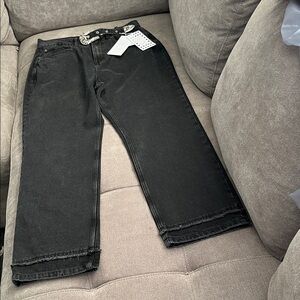 Classic Black Relaxed Women Jeans